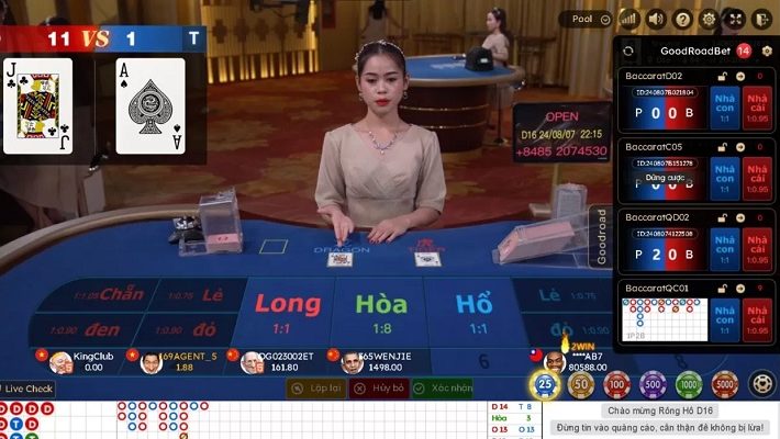 Rồng Hổ luôn là điểm đến được chọn lựa nhiều từ game thủ